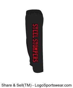 Steel Stomper fleece sweatpants Design Zoom